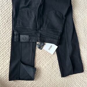 NWT Maje High Waisted Jeans with Front Split